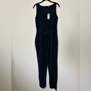 Veronica Moda jumpsuit NWT size M dark blue